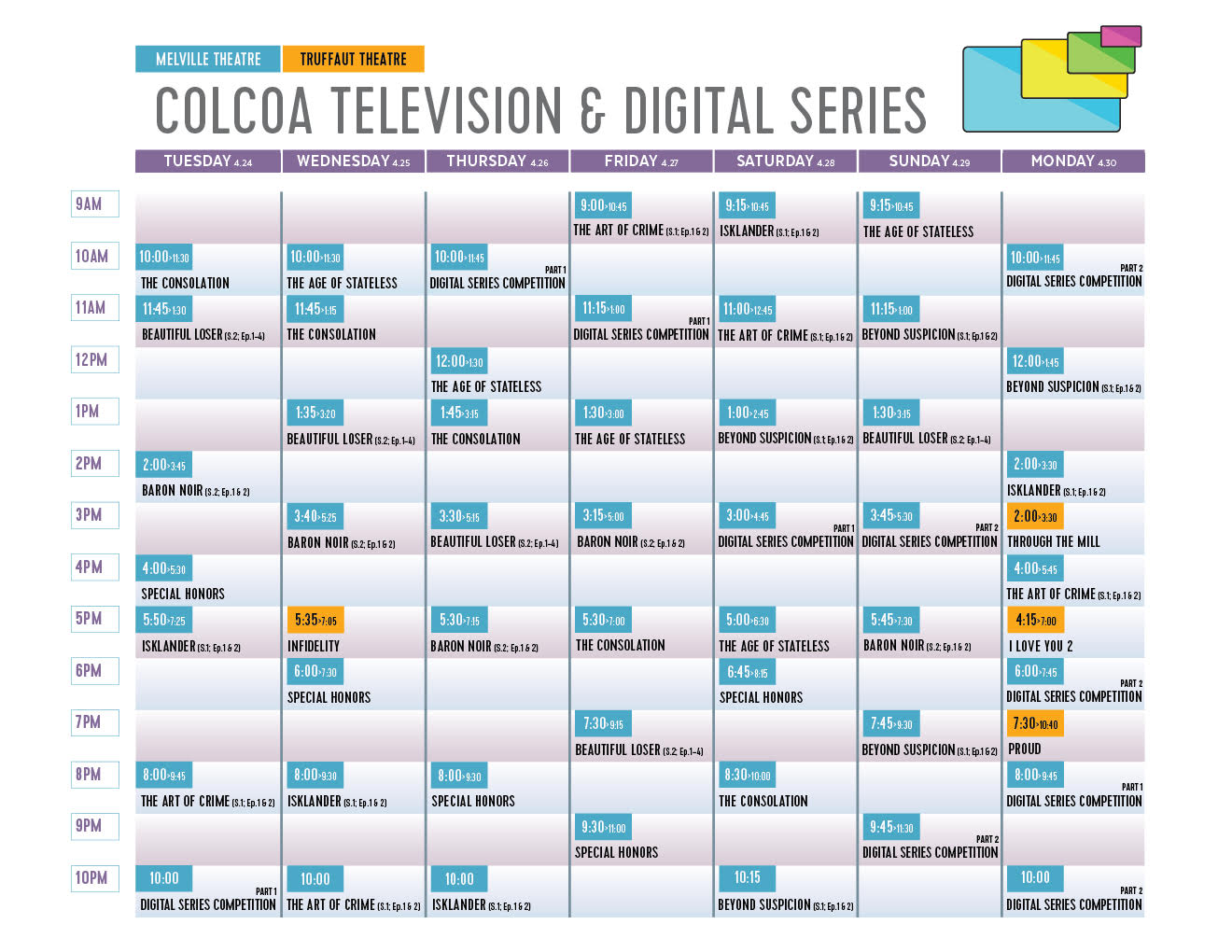 tv-schedule – The American French Film Festival in Los Angeles